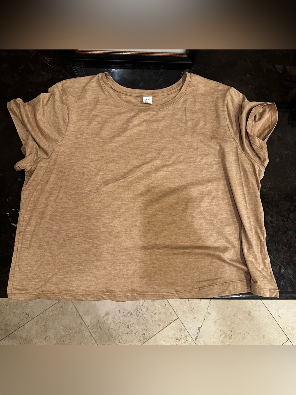 Xersion Lightweight Long Sleeve Top - Camel Tan